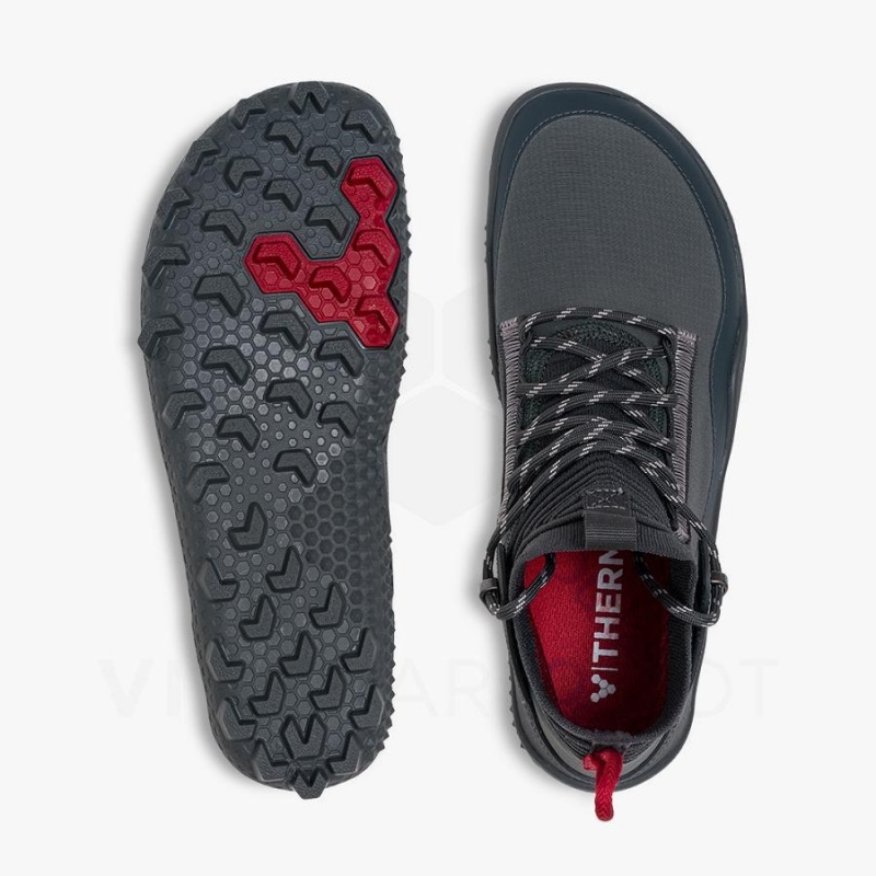 Women's Vivobarefoot Magna Lite WR SG Hiking Shoes Grey | NZ174UK