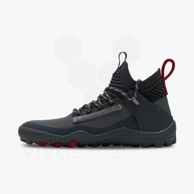 Women's Vivobarefoot Magna Lite WR SG Hiking Shoes Grey | NZ174UK