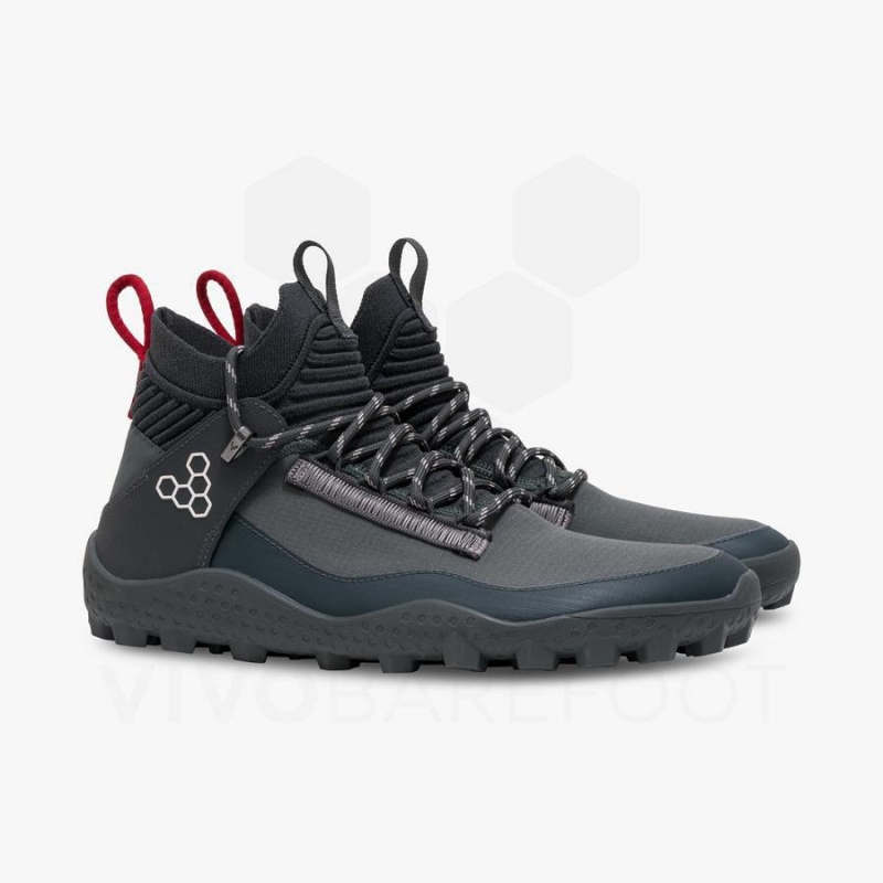 Women's Vivobarefoot Magna Lite WR SG Trail Running Shoes Grey | NZ232OB