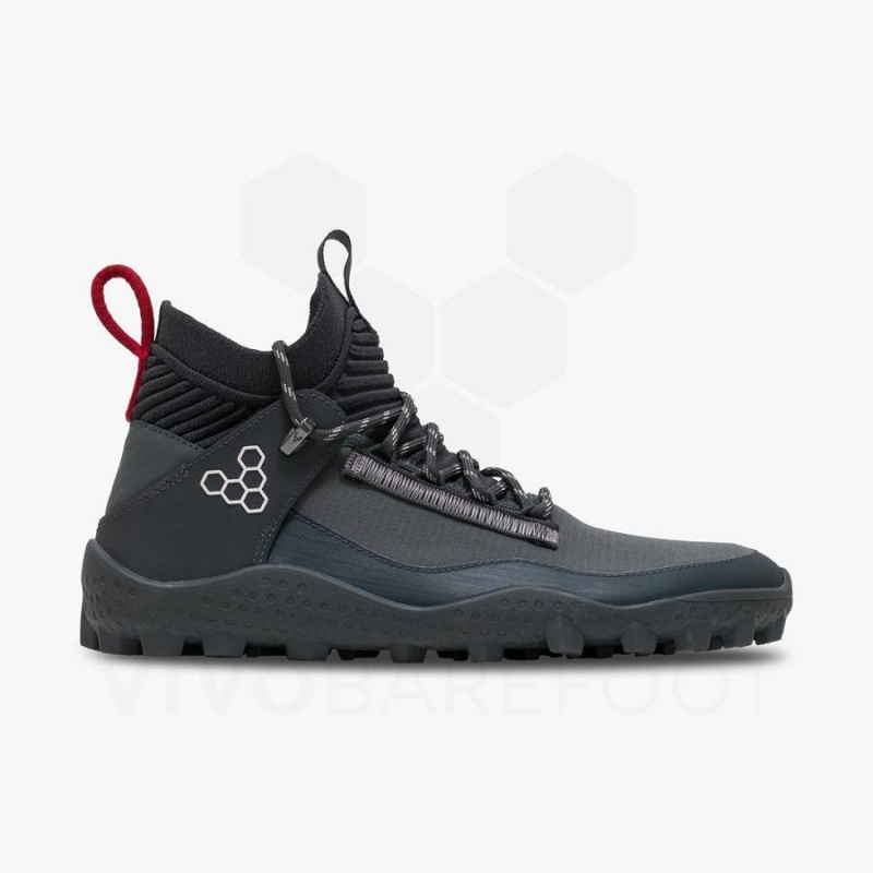 Women's Vivobarefoot Magna Lite WR SG Trail Running Shoes Grey | NZ232OB