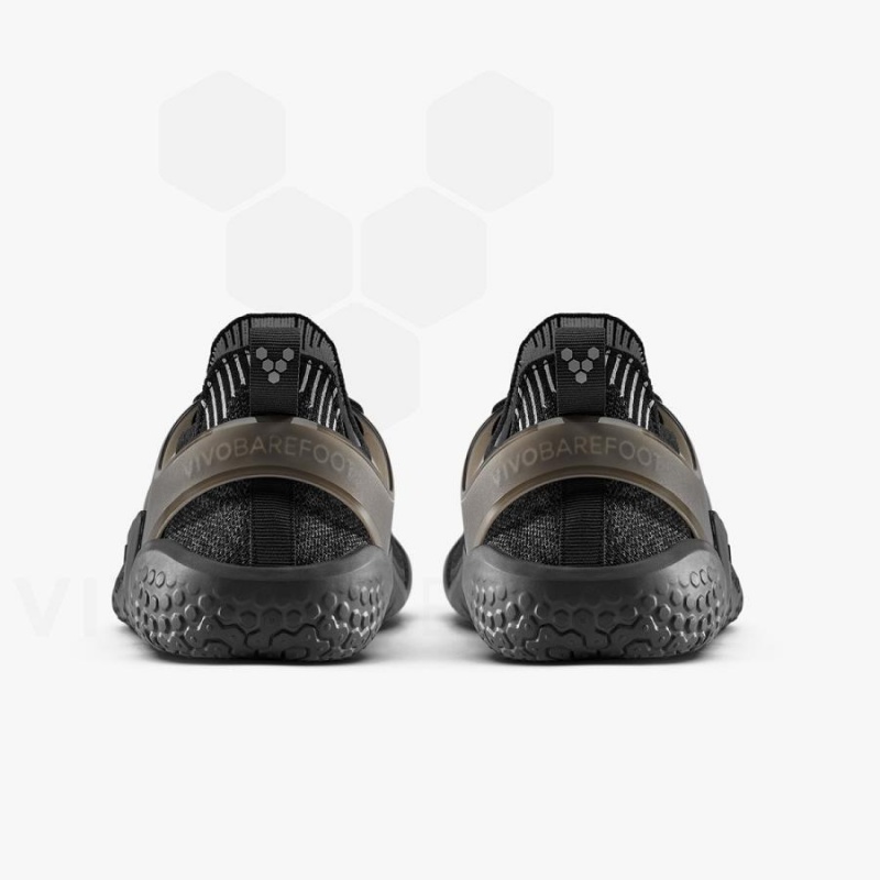 Women's Vivobarefoot Motus Strength Training Shoes Obsidian | NZ253TL