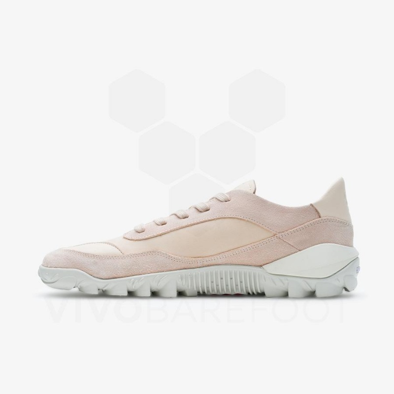 Women's Vivobarefoot Novus Lifestyle Shoes Beige | NZ311NN