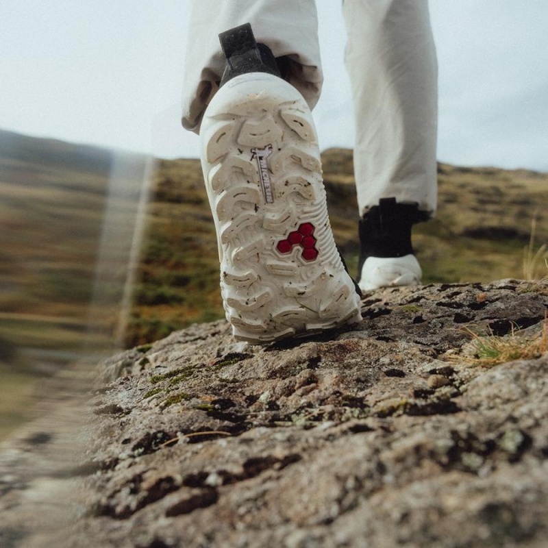 Women's Vivobarefoot Novus Mid Hiking Shoes Obsidian | NZ209LQ
