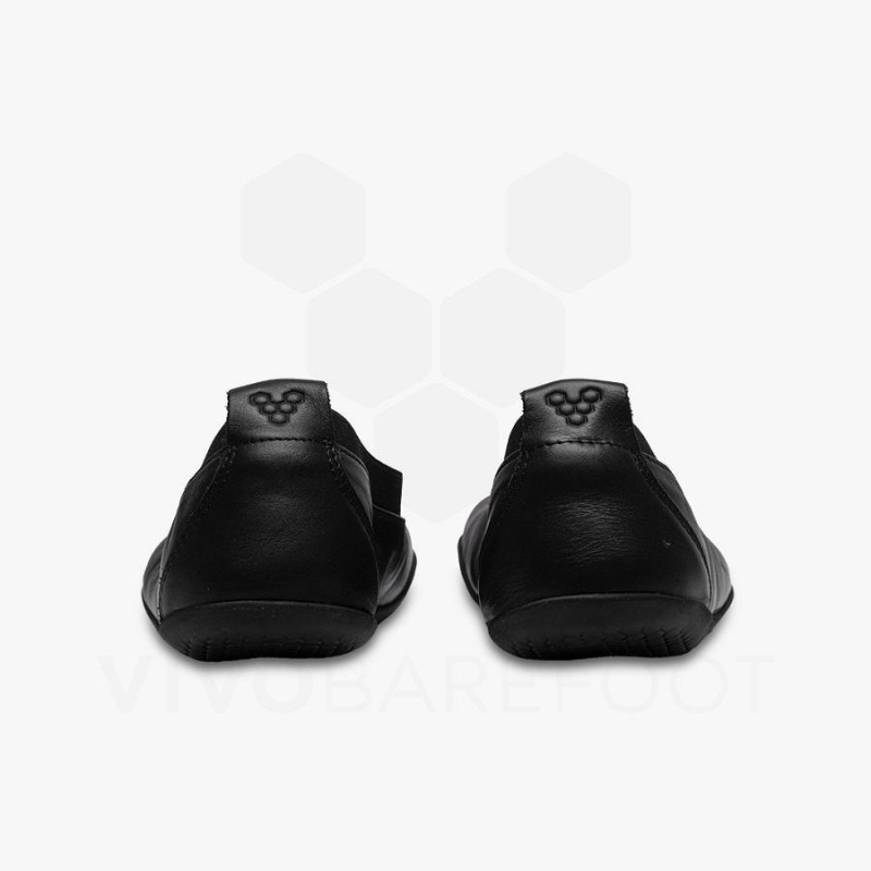 Women's Vivobarefoot Opanka Ballerina Lifestyle Shoes Obsidian | NZ317HT