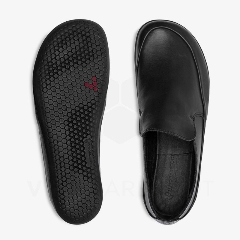 Women's Vivobarefoot Opanka II Lifestyle Shoes Obsidian | NZ288KW