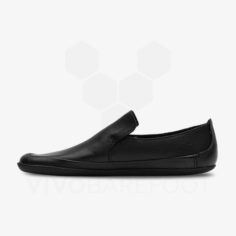 Women's Vivobarefoot Opanka II Lifestyle Shoes Obsidian | NZ288KW