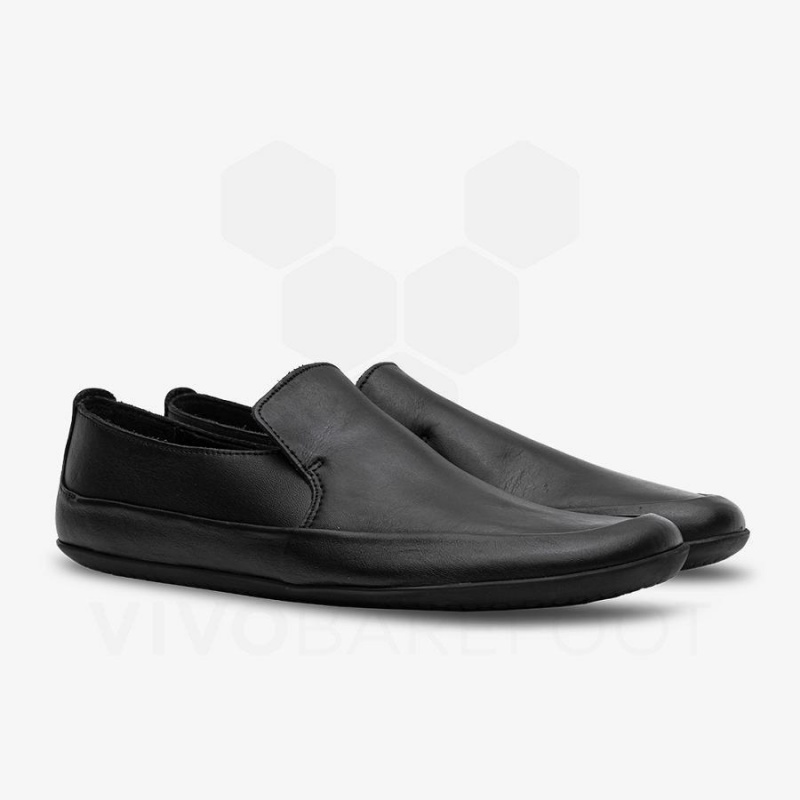 Women's Vivobarefoot Opanka II Lifestyle Shoes Obsidian | NZ288KW