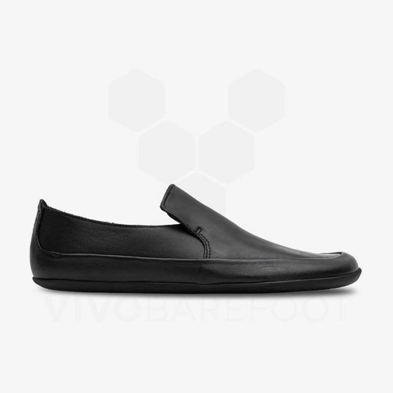 Women's Vivobarefoot Opanka II Lifestyle Shoes Obsidian | NZ288KW