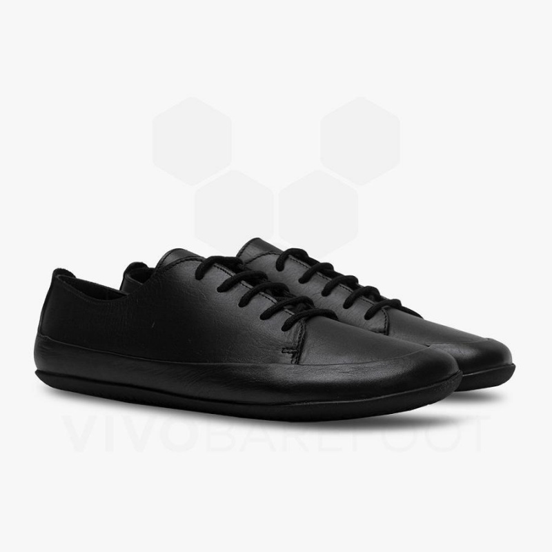 Women's Vivobarefoot Opanka Sneaker II Lifestyle Shoes Obsidian | NZ314KW