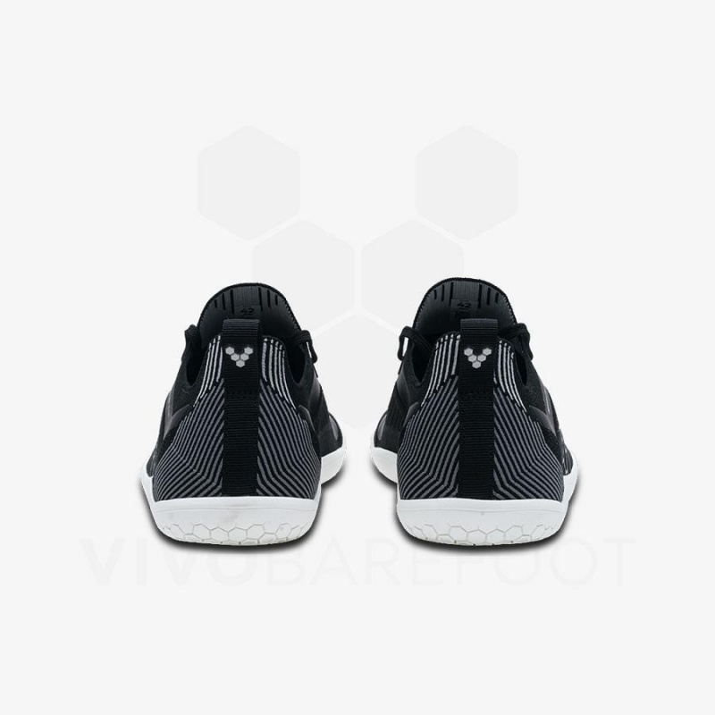Women's Vivobarefoot Primus Lite Knit Training Shoes Obsidian | NZ256QC