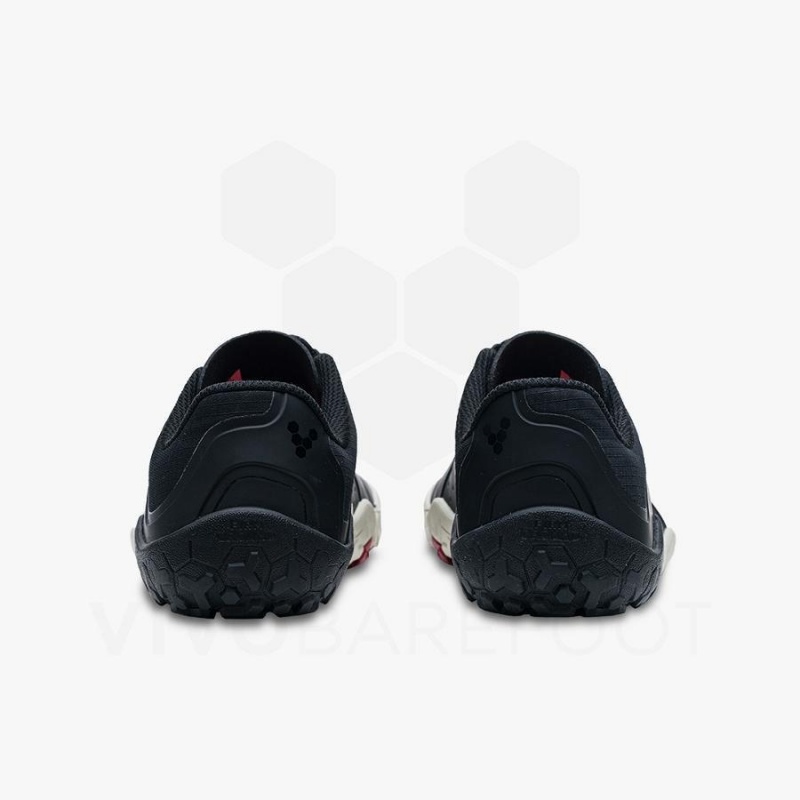 Women's Vivobarefoot Primus Trail III All Weather FG Trail Running Shoes Obsidian | NZ233NN