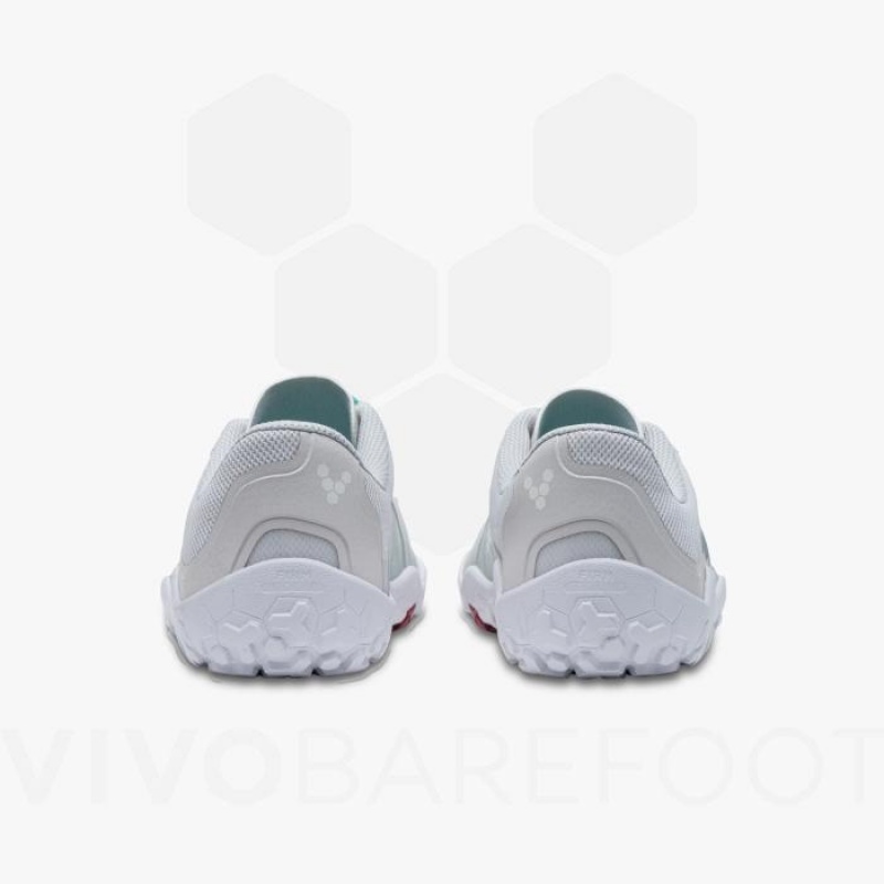 Women's Vivobarefoot Primus Trail II FG Hiking Shoes White | NZ191DO