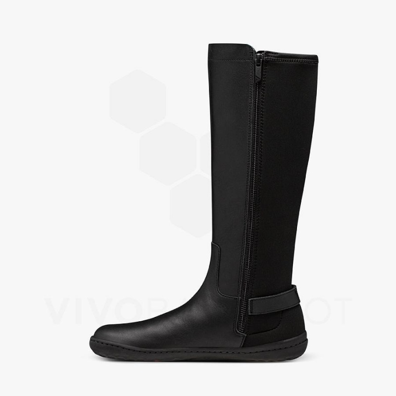 Women's Vivobarefoot Ryder II Lifestyle Shoes Obsidian | NZ323BA