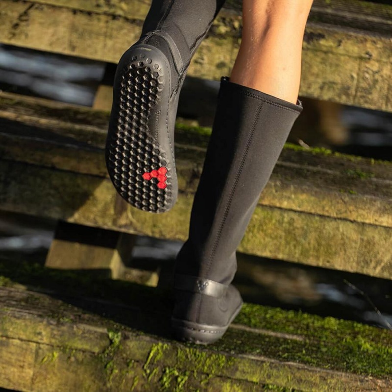Women's Vivobarefoot Ryder II Lifestyle Shoes Obsidian | NZ323BA