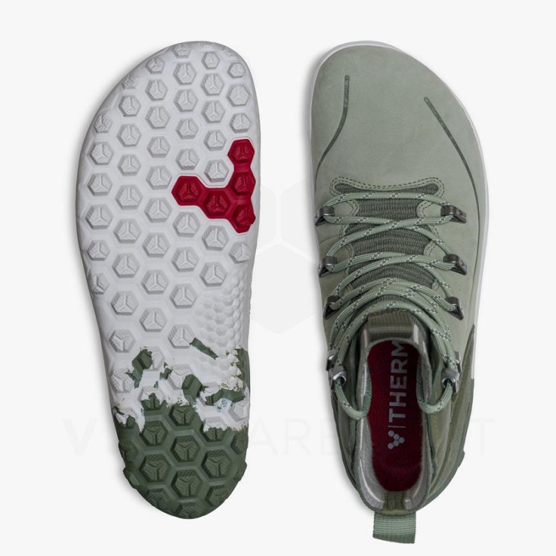Women's Vivobarefoot Tracker Decon FG2 Hiking Shoes Olive | NZ171XG