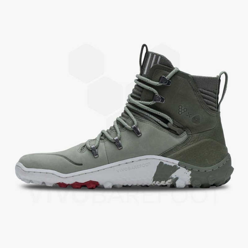 Women's Vivobarefoot Tracker Decon FG2 Hiking Shoes Olive | NZ171XG