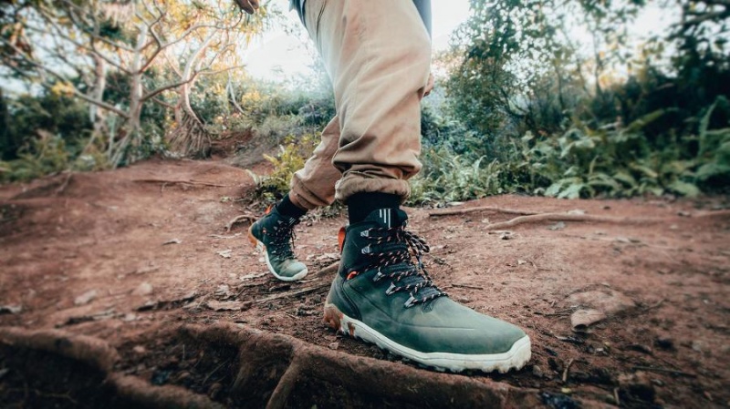 Women's Vivobarefoot Tracker Decon FG2 Hiking Shoes Olive | NZ171XG