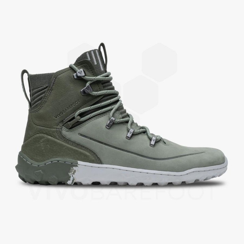 Women's Vivobarefoot Tracker Decon FG2 Hiking Shoes Olive | NZ171XG
